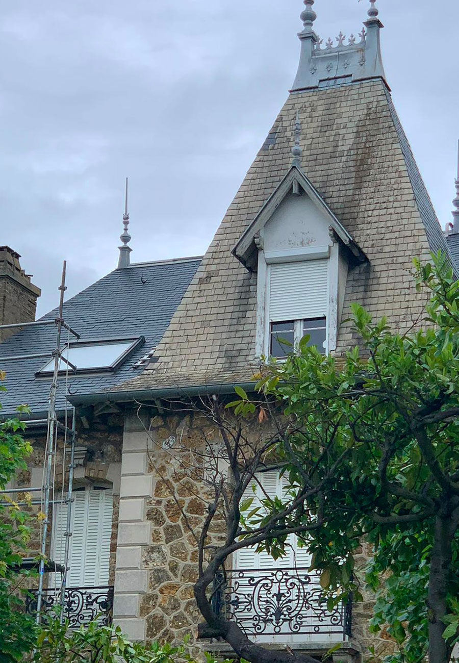 Rénovation de couverture en tuiles, ardoises et zinc à Levallois-Perret (92300) dans les Hauts de Seine (92)